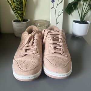 Nike Women’s Sneakers Pink Suede Low Tops